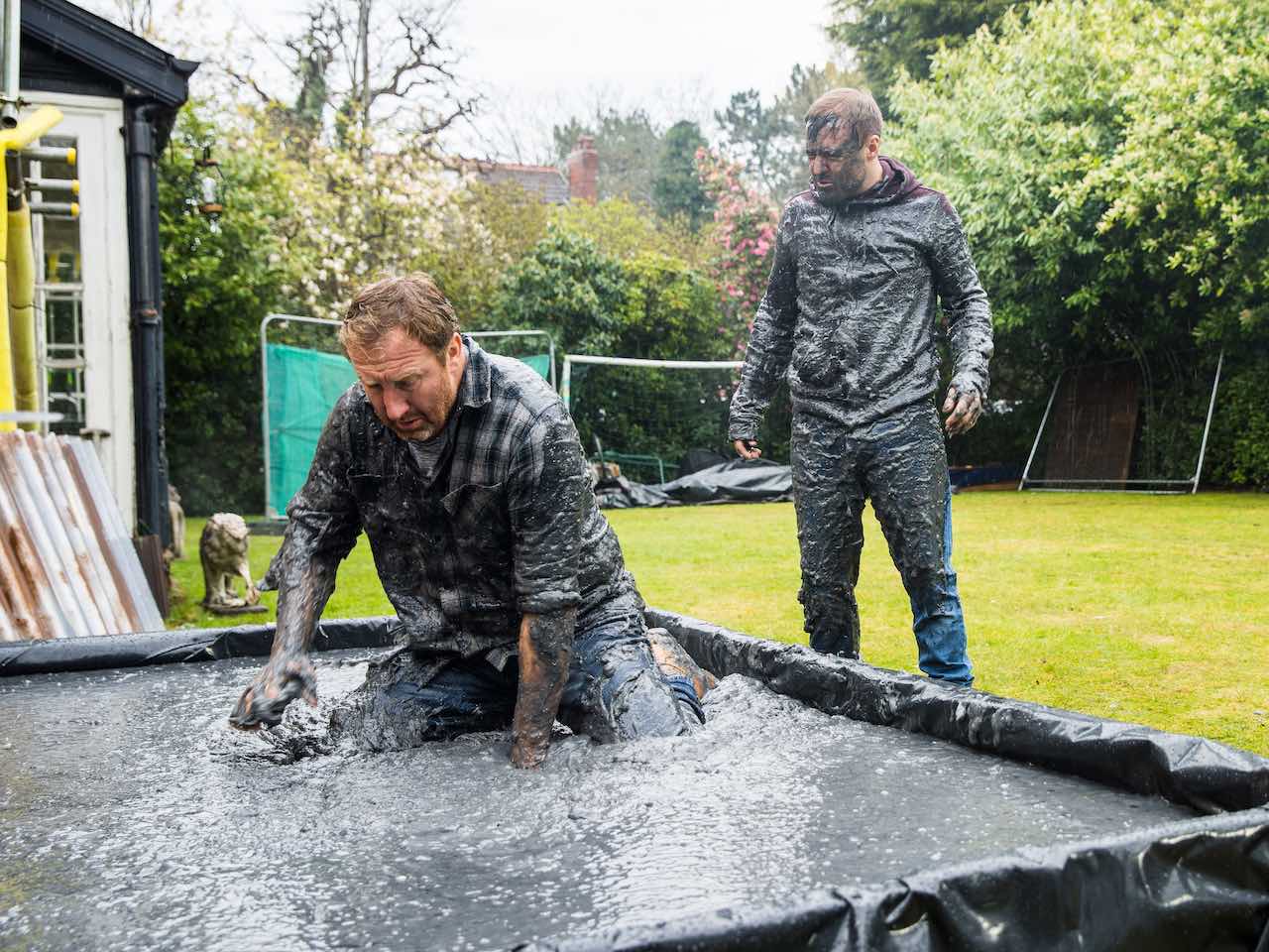 Phill and Tyrone on Coronation Street on May 25, 2022