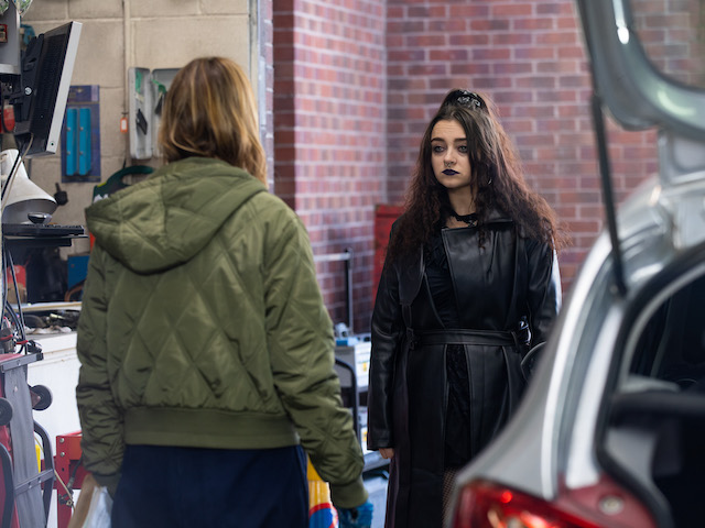 Nina and Abi on Coronation Street on November 24, 2021
