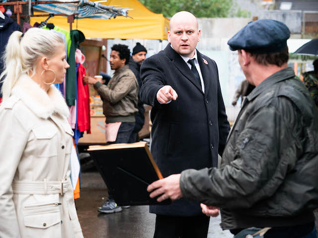 Lola, Stuart and Billy on EastEnders on November 2, 2021