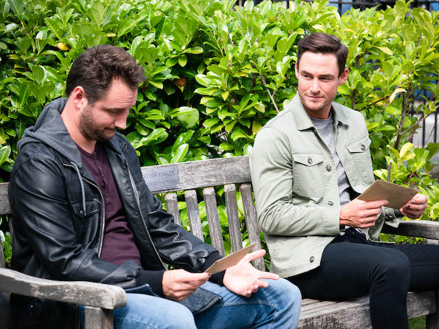 Martin and Zack on EastEnders on November 8, 2021