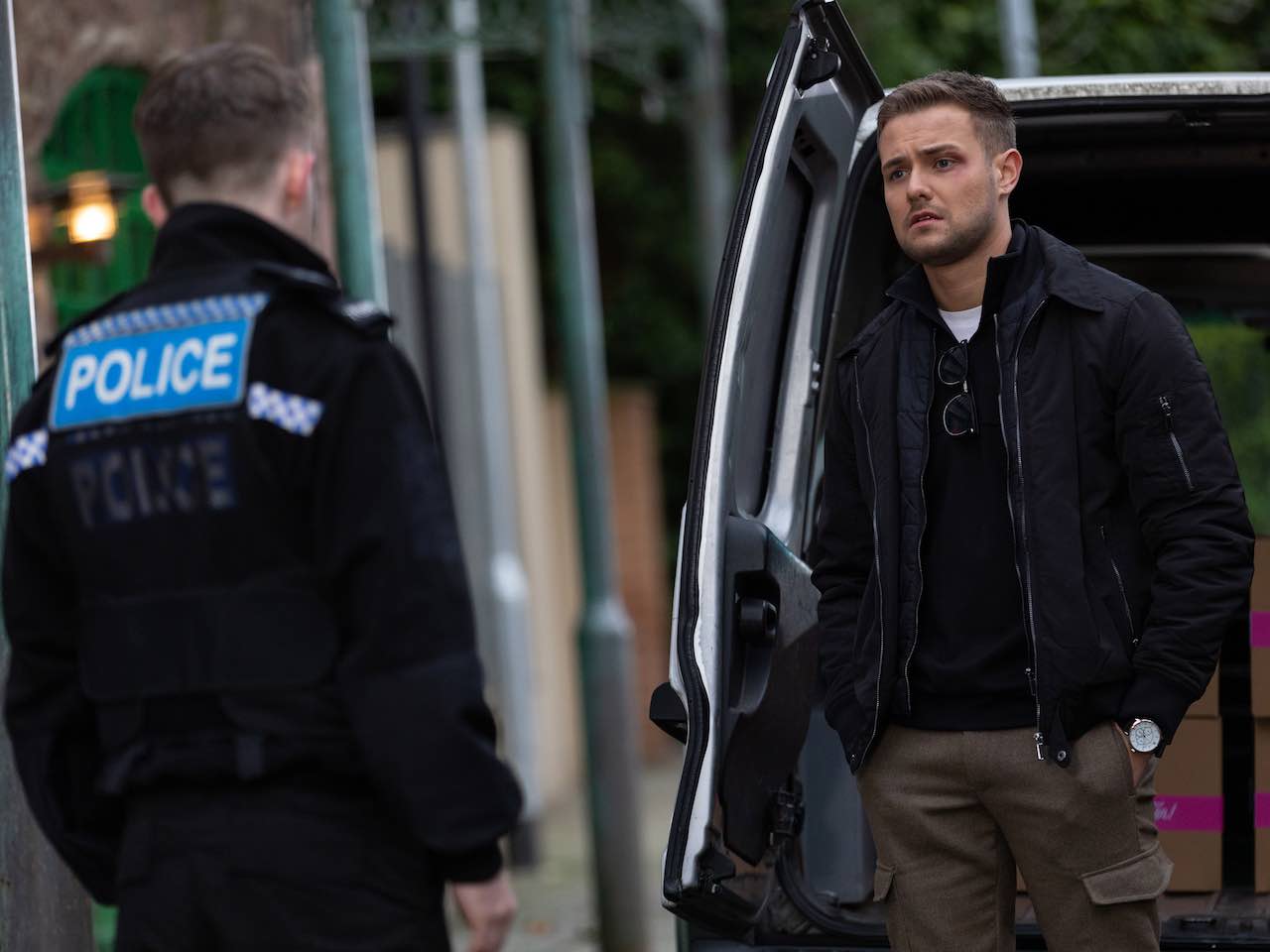 Ethan and Sam on Hollyoaks on March 18, 2022