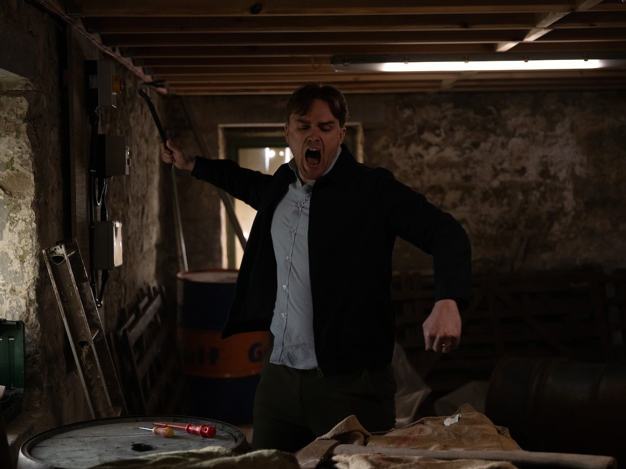 Tom is electrocuted on Emmerdale on June 24, 2024