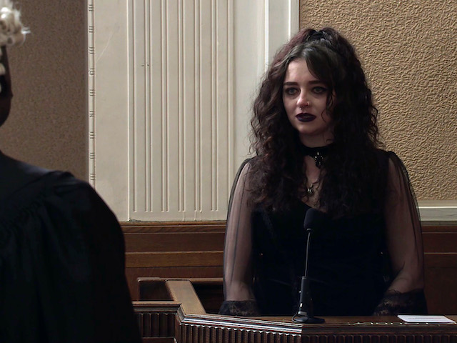 Nina on Coronation Street on September 1, 2021