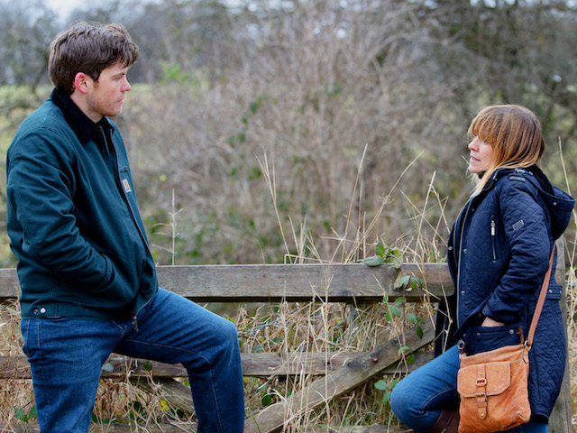 Marcus and Rhona on Emmerdale on February 3, 2022