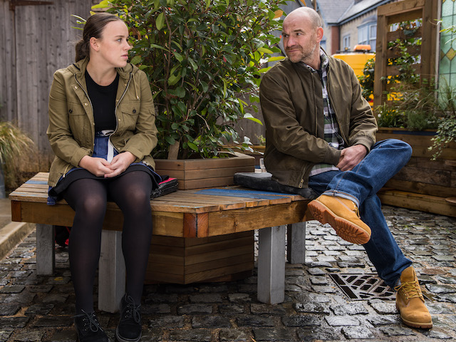 Faye and Tim on Coronation Street on November 24, 2021