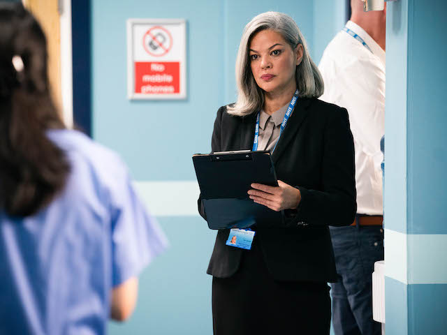 Mrs Tenadii and Ash on EastEnders on October 14, 2021