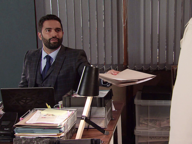 Imran on Coronation Street on September 27, 2021
