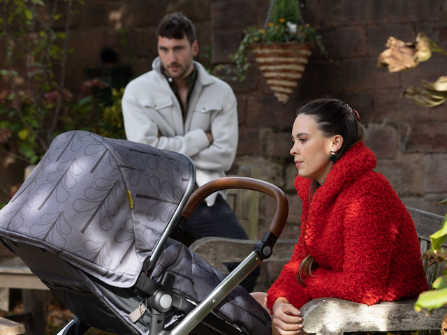 Damon and Liberty on Hollyoaks on December 7, 2021