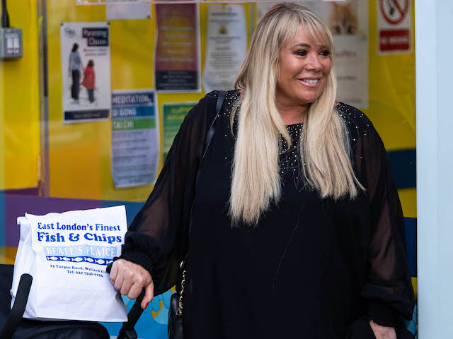 Sharon on EastEnders on October 4, 2021