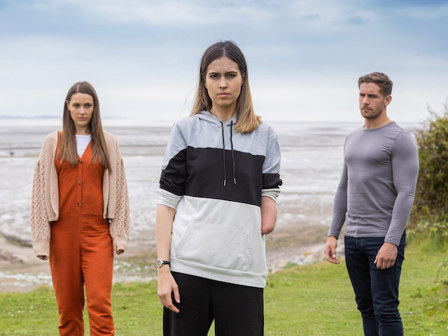Summer, Sienna and Brody on Hollyoaks on September 16, 2021