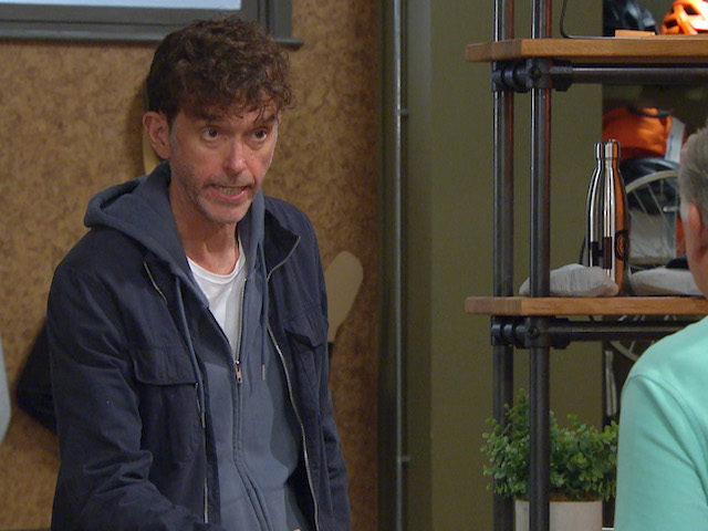 Marlon on Emmerdale on October 7, 2021