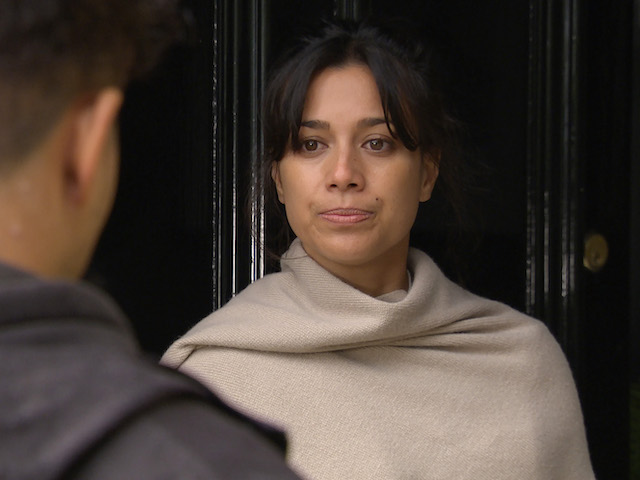Priya on Emmerdale on November 8, 2021