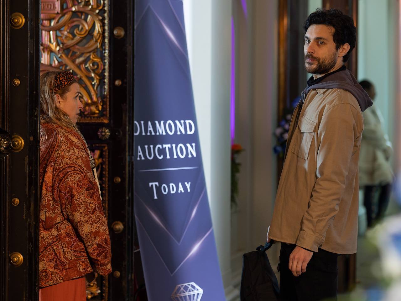 Zara and Dylan on Hollyoaks on March 17, 2022