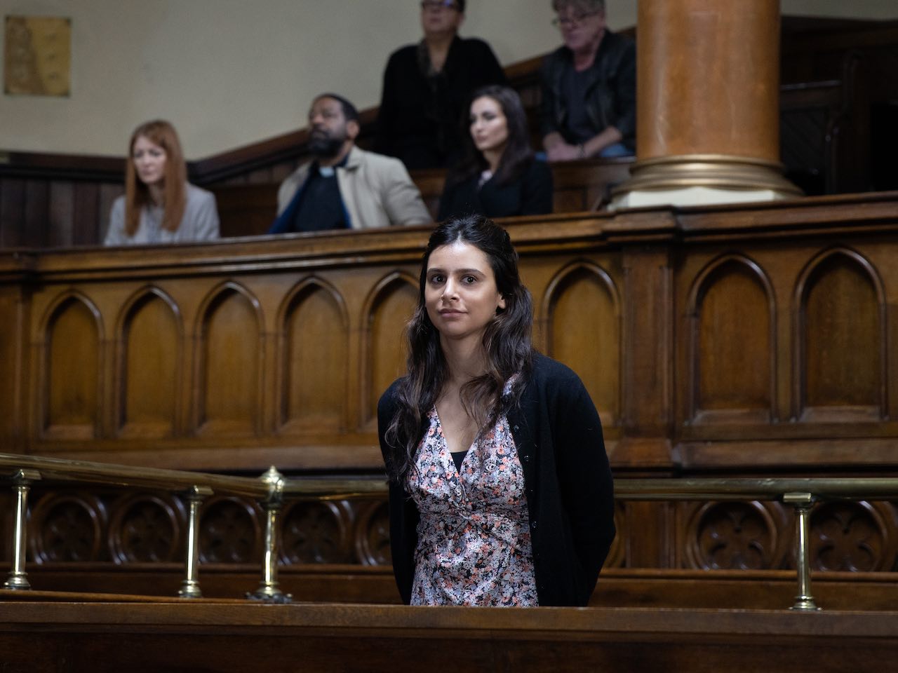 Meena in court on Emmerdale on April 11, 2022