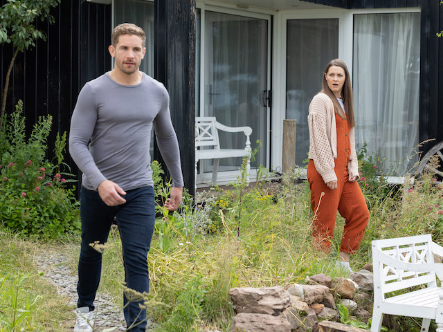 Brody and Sienna on Hollyoaks on September 15, 2021
