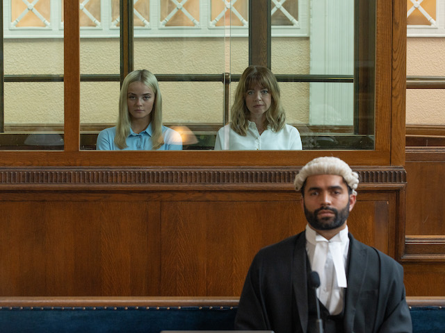 Kelly, Toyah and Imran on Coronation Street on September 1, 2021