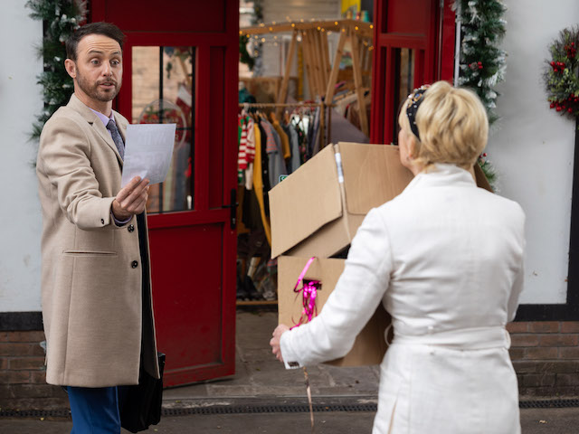 James and Marnie on Hollyoaks on December 9, 2021