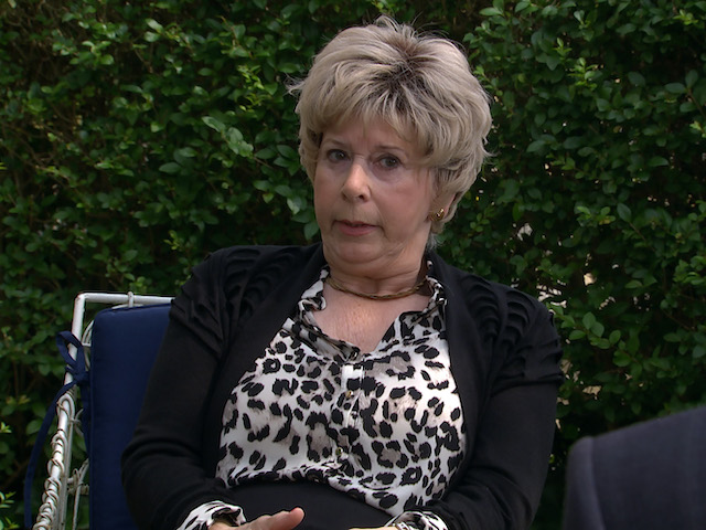 Diane on Emmerdale on October 8, 2021