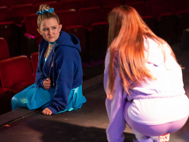 Leah and Maxine on Hollyoaks on October 20, 2021