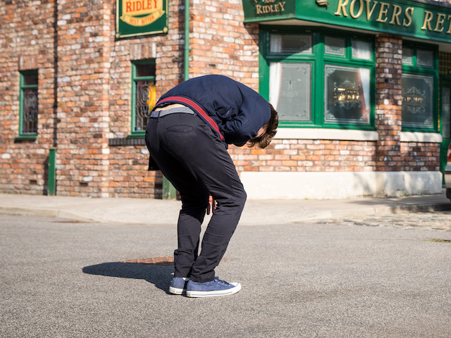Curtis on Coronation Street on November 3, 2021