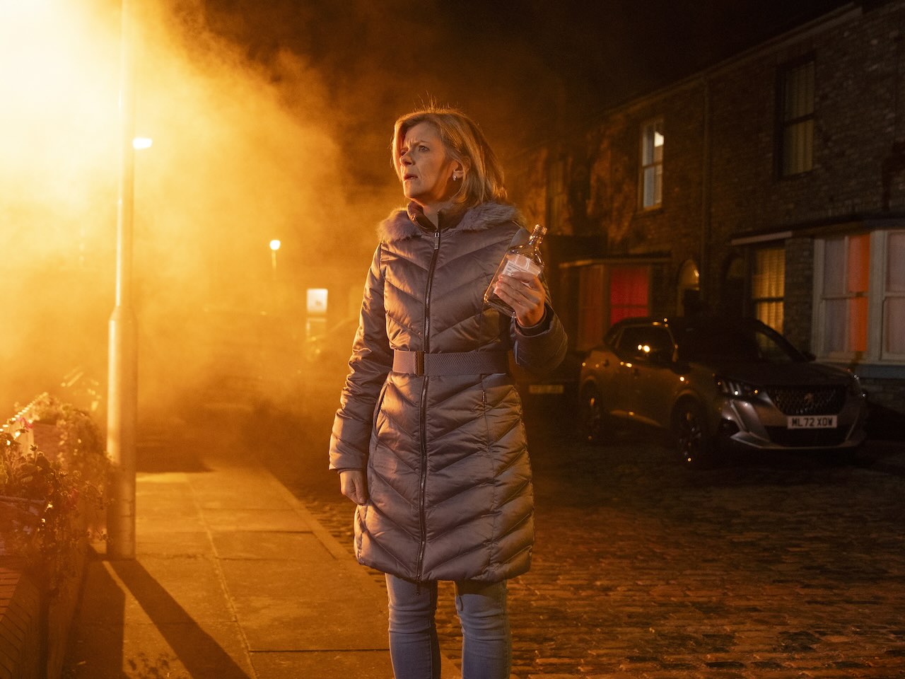 Leanne on Coronation Street on February 3, 2025