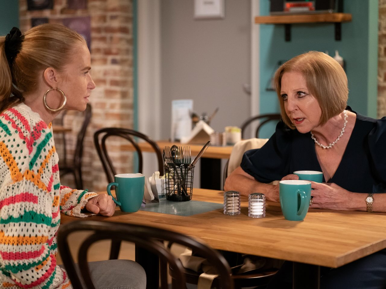 Brenda and Bianca on EastEnders on October 1, 2024