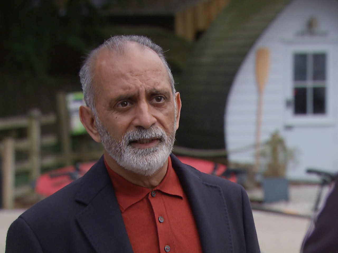 Amit on Emmerdale on November 9, 2023