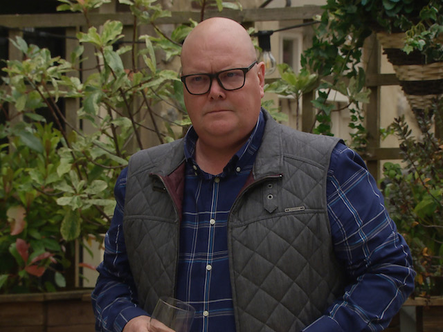 Paddy on Emmerdale on October 13, 2021