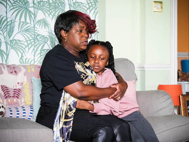Kim and Pearl on EastEnders on October 28, 2021