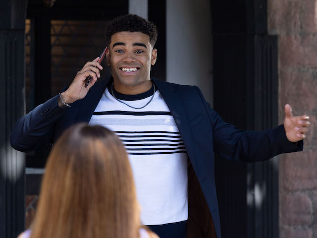 Prince and Goldie on Hollyoaks on September 8, 2021