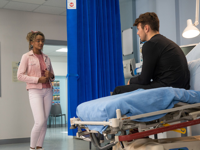 Emma and Curtis on Coronation Street on September 3, 2021
