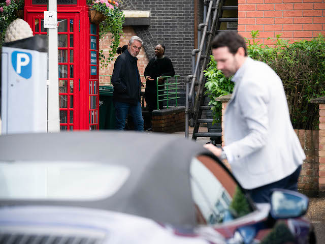 Rocky and Ethan on EastEnders on September 21, 2021