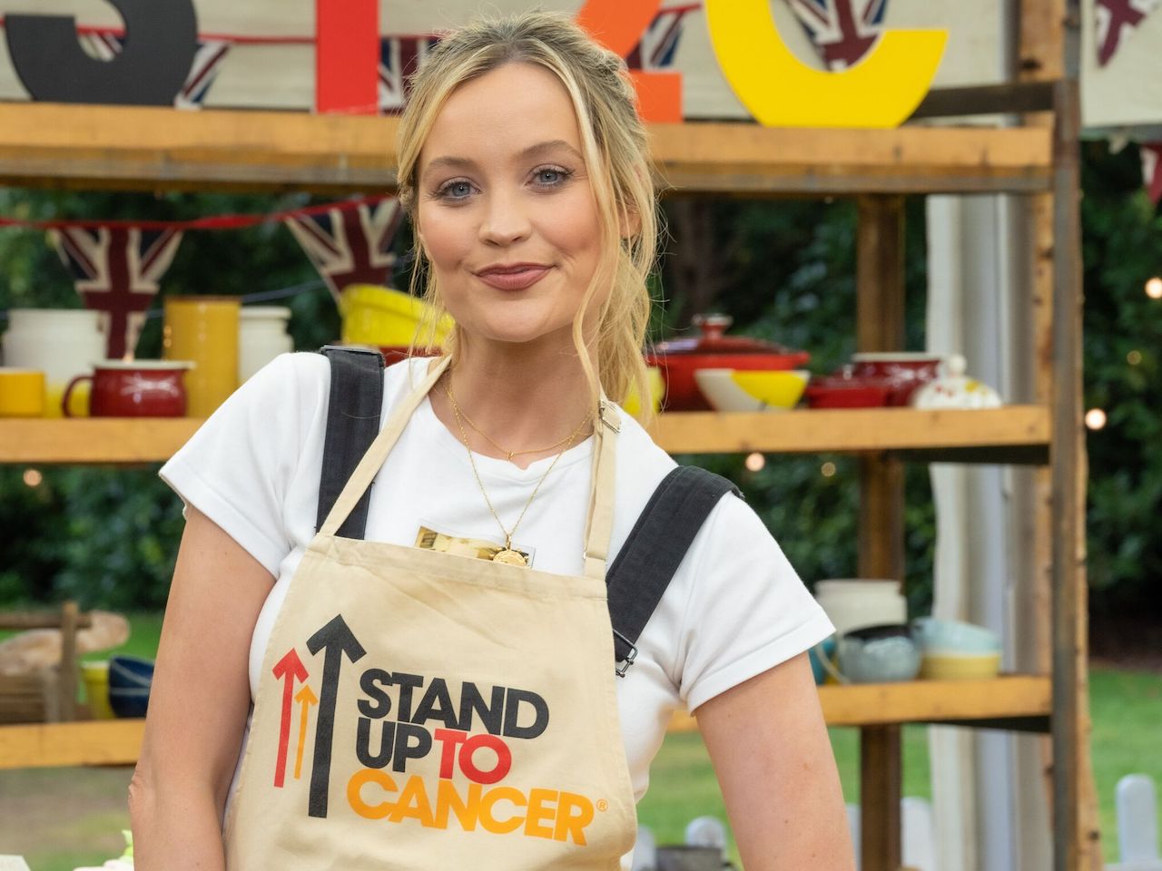 Laura Whitmore for The Great Celebrity Bake Off for Stand Up To Cancer