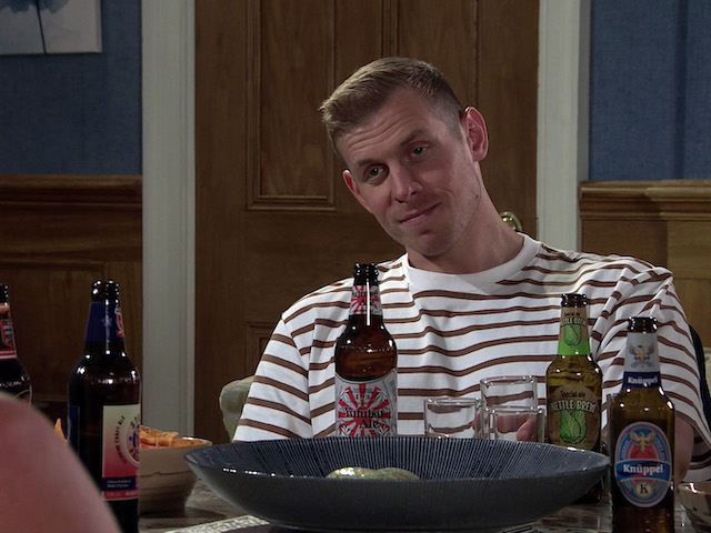 Leo on Coronation Street on October 8, 2021