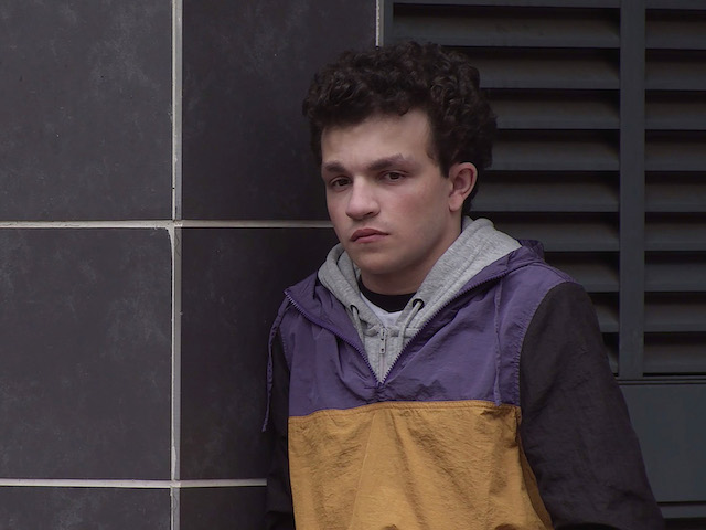 Simon on Coronation Street on October 25, 2021