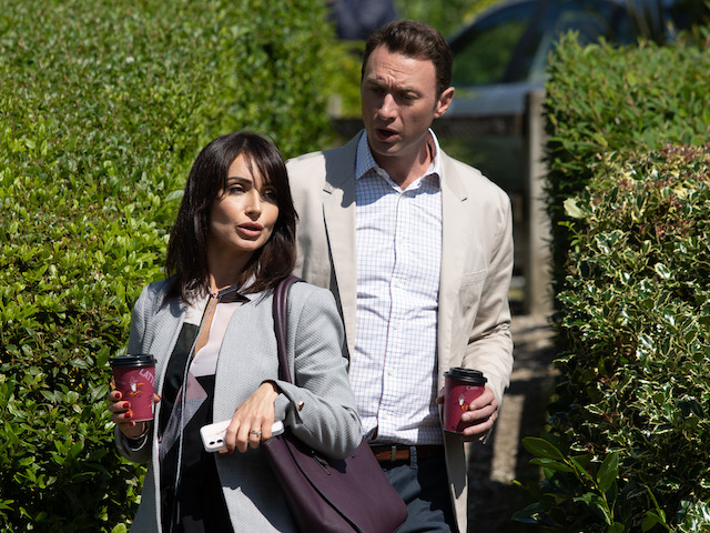 Leyla and Liam on Emmerdale on September 27, 2021