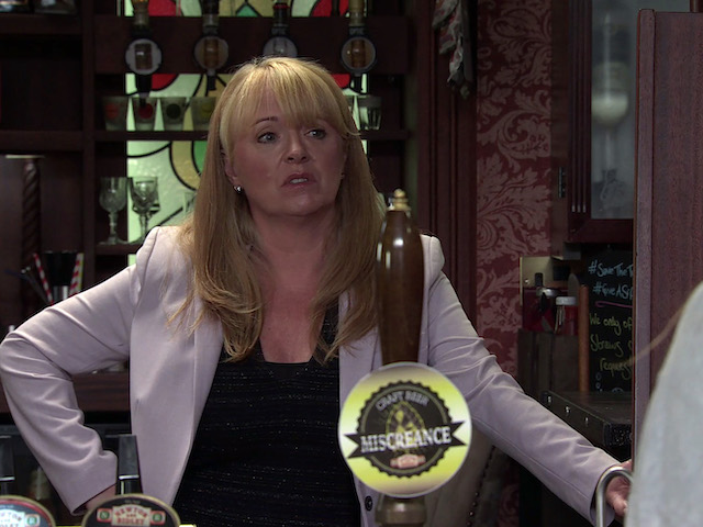 Jenny on Coronation Street on October 18, 2021