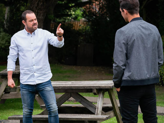 Mick and Zack on EastEnders on September 2, 2021