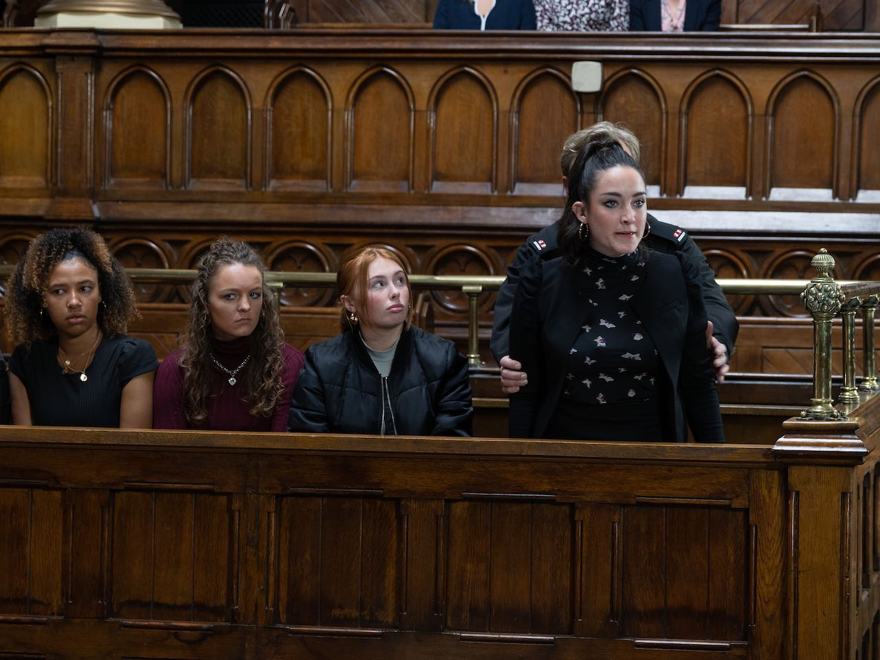 Saskia speaks in court on Emmerdale on November 10, 2022