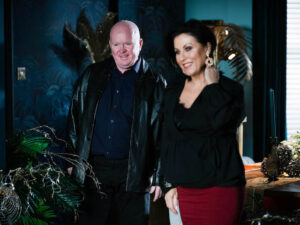 Phil and Kat on EastEnders on December 30, 2021