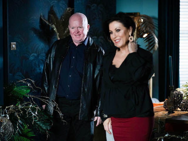 Phil and Kat on EastEnders on December 30, 2021