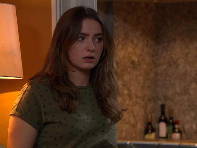 Gabby on Emmerdale on October 11, 2021