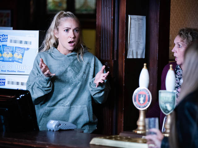 Nancy and Frankie on EastEnders on November 2, 2021