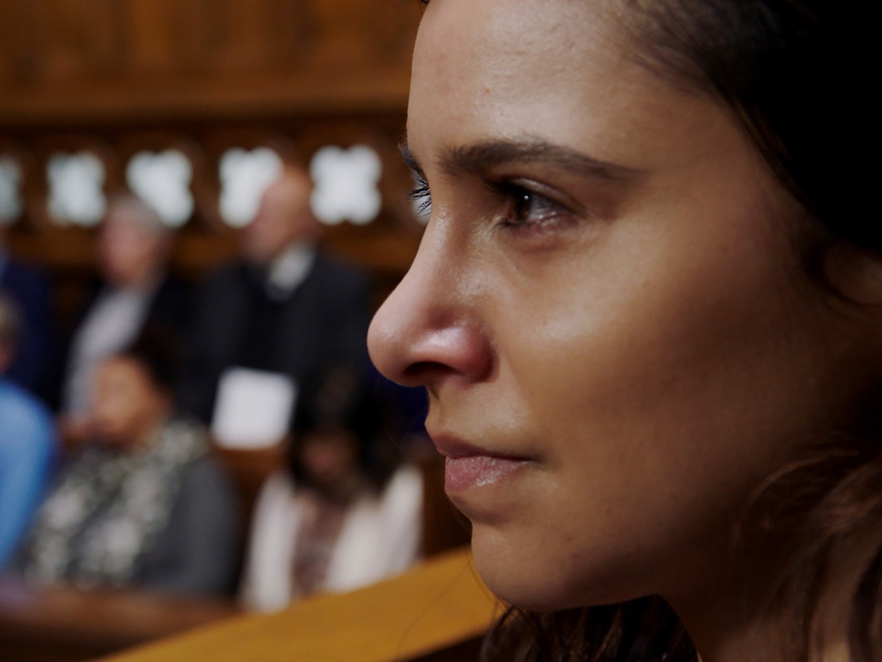 Meena in court on Emmerdale on April 12, 2022