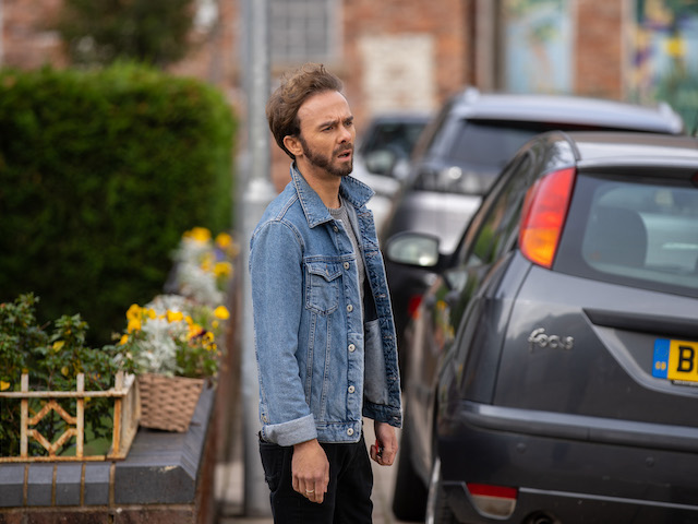David on Coronation Street on November 22, 2021