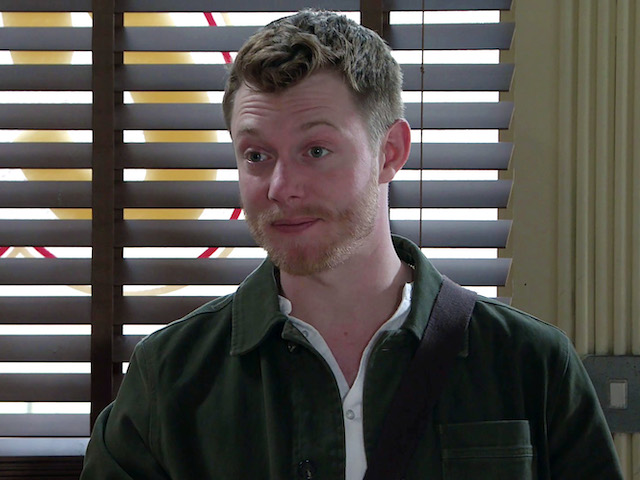 Daniel on Coronation Street on October 6, 2021