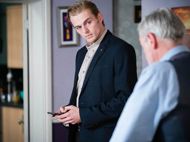 Peter and Rocky on EastEnders on November 23, 2021