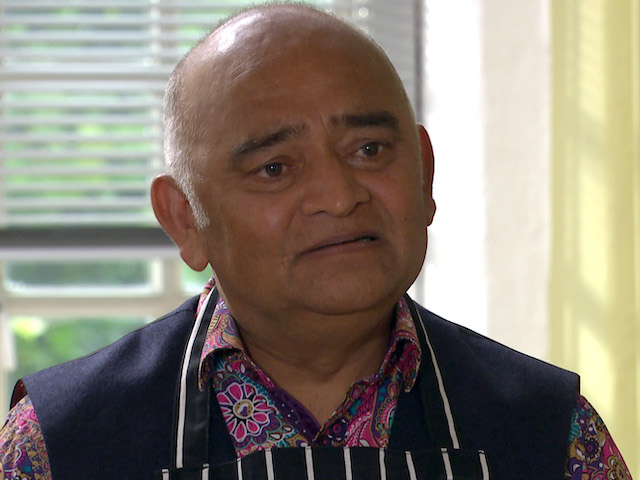 Rishi on Emmerdale on October 13, 2021