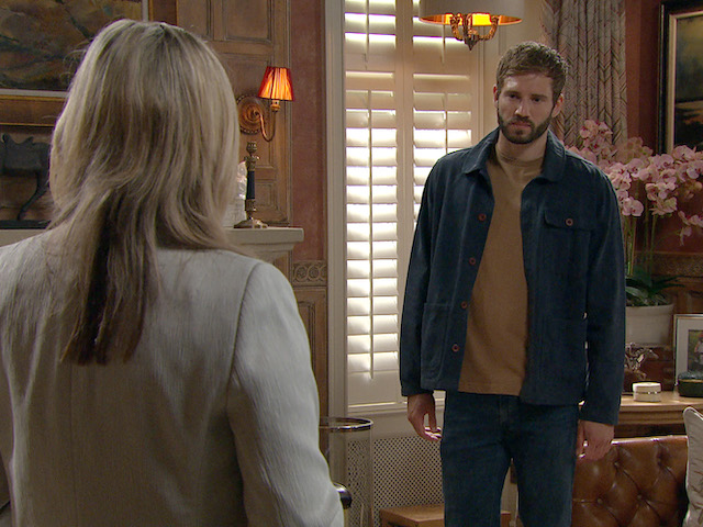 Kim and Jamie on Emmerdale on September 8, 2021