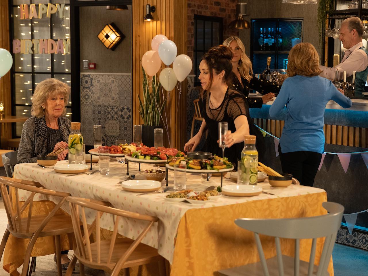 Audrey and Shona on Coronation Street on July 22, 2022